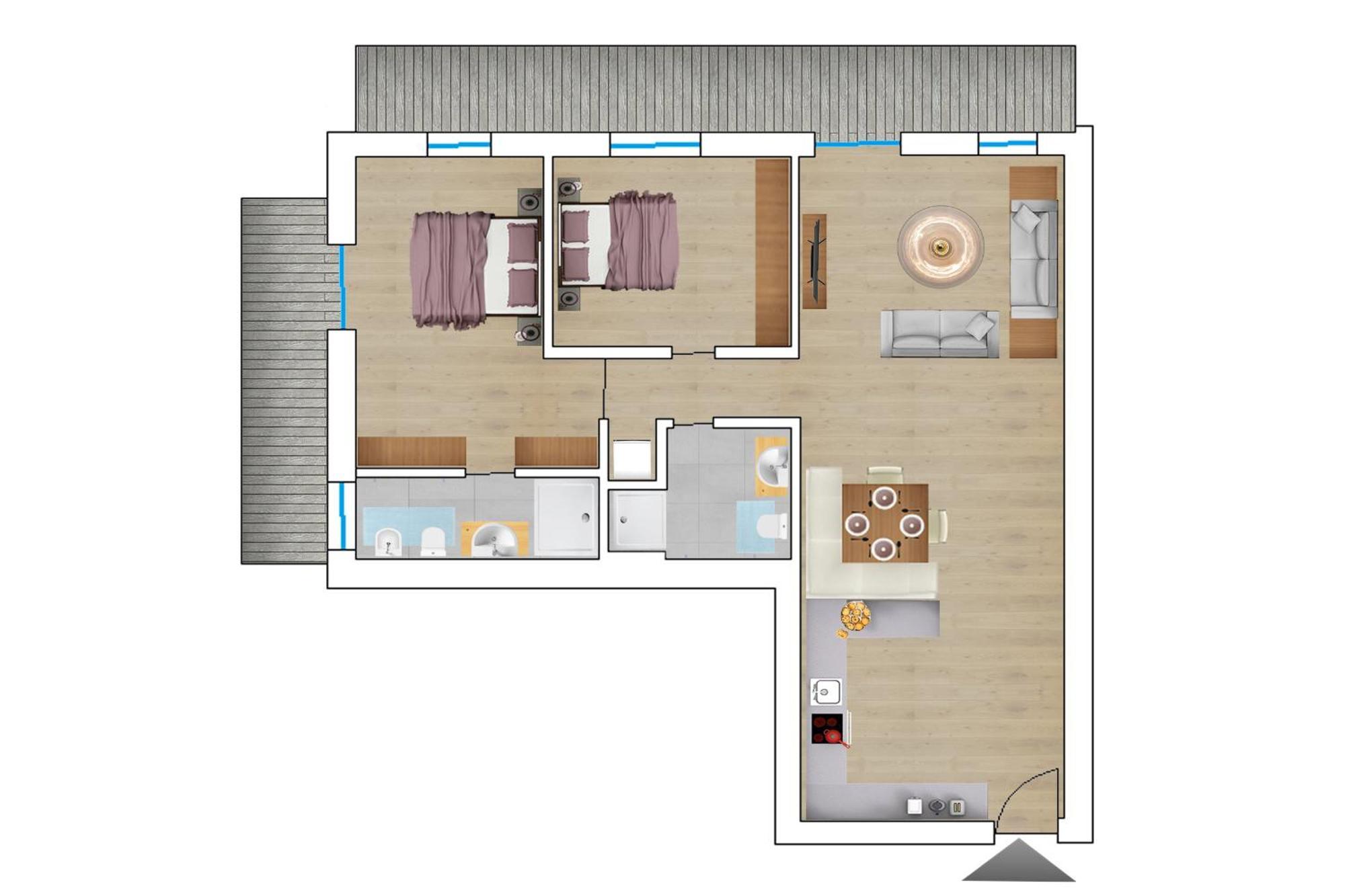 Aurturist Sesto Apartment Стая снимка
