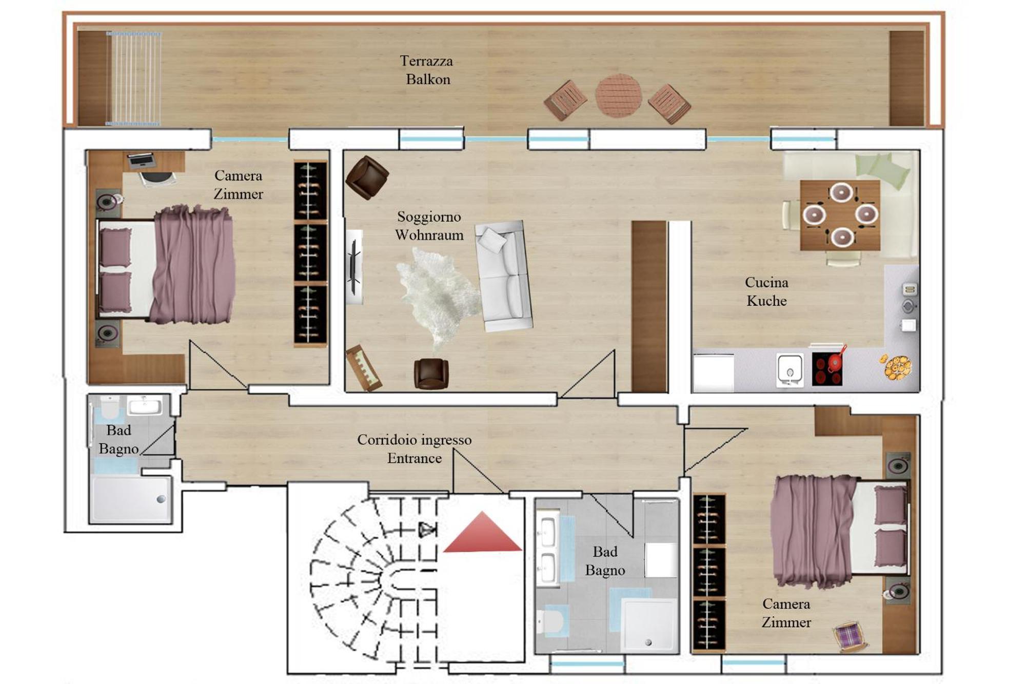 Aurturist Sesto Apartment Стая снимка